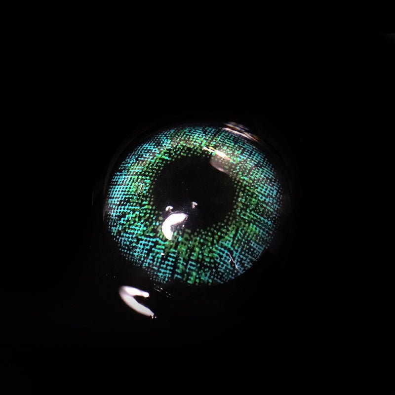 Kallaite Green Coloured Contact Lenses - BEAUEYE (UK)