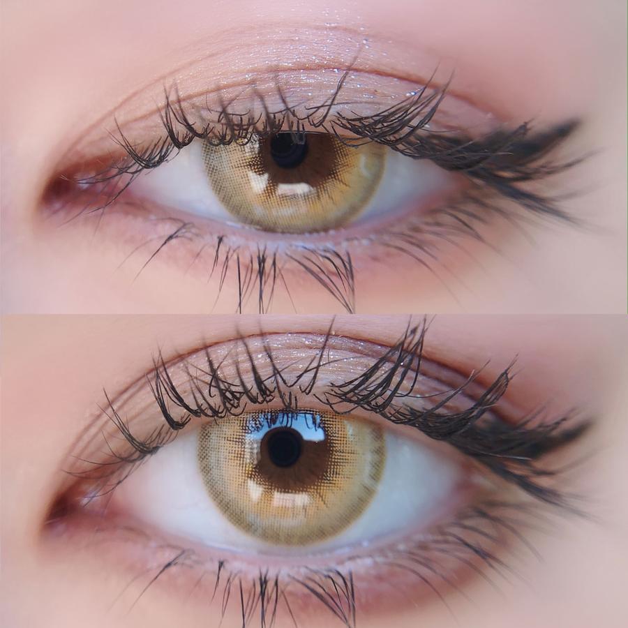 LA GIRL Brown Prescription Coloured Contact Lenses - BEAUEYE (UK) Main image