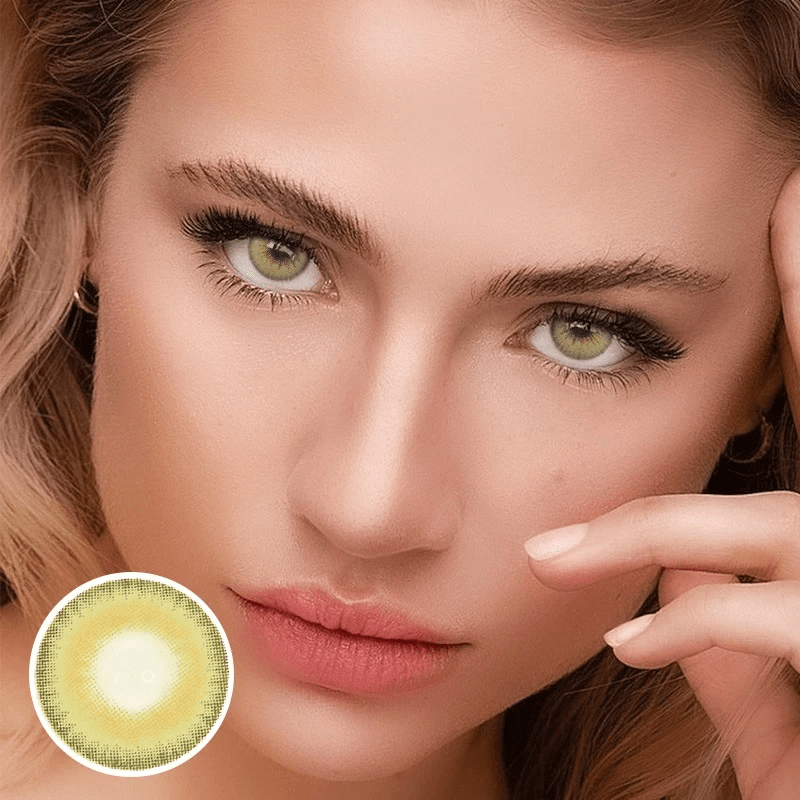 LA GIRL Green Coloured Contact Lenses Secondary image