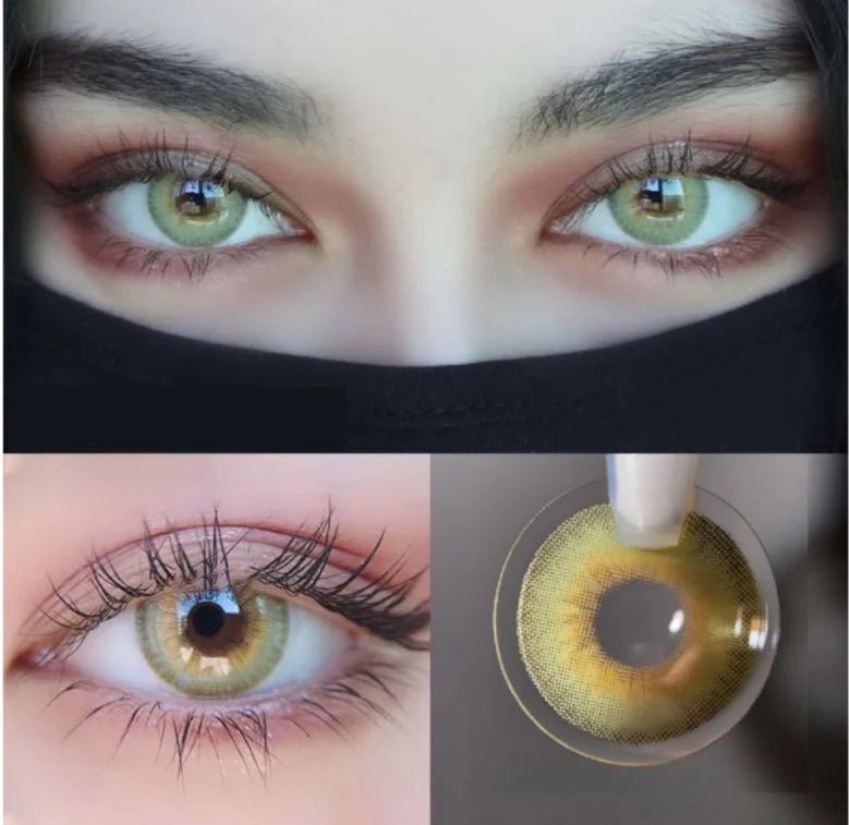 LA GIRL Green Daily (10 Pcs) Coloured Contact Lenses - BEAUEYE (UK) Main image