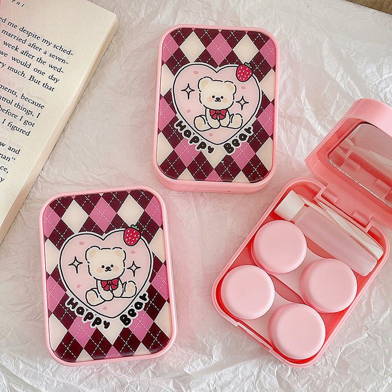 Lattice Colored Contact Lens Case - BEAUEYE (UK)