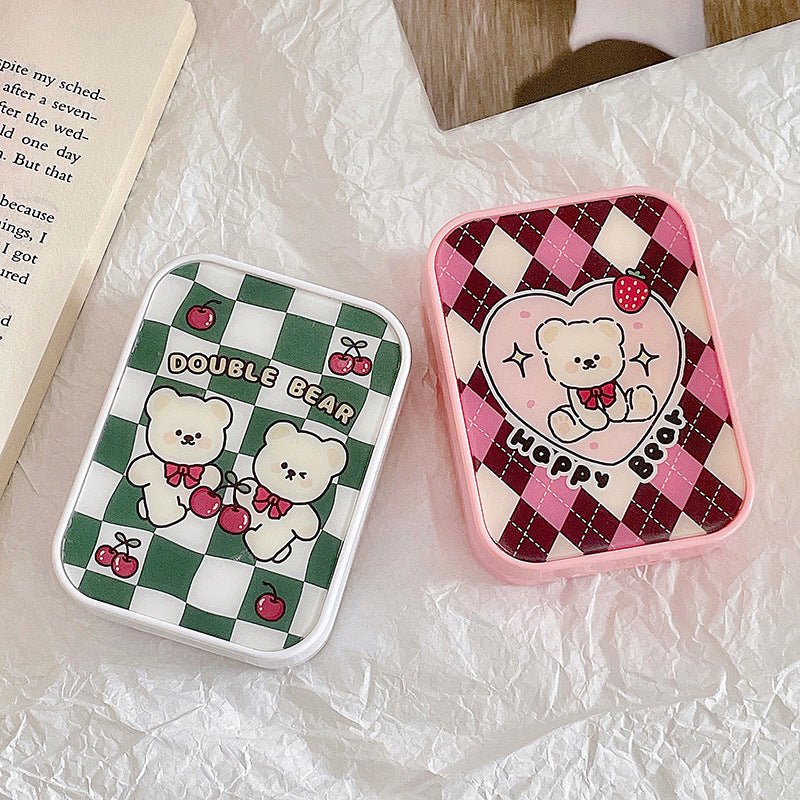 Lattice Colored Contact Lens Case - BEAUEYE (UK)