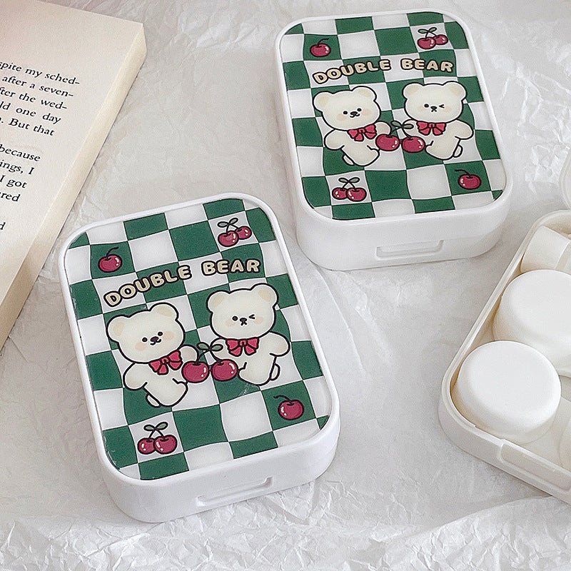 Lattice Colored Contact Lens Case - BEAUEYE (UK)