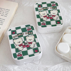 Lattice Colored Contact Lens Case - BEAUEYE (UK)