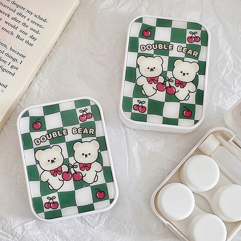 Lattice Colored Contact Lens Case - BEAUEYE (UK)