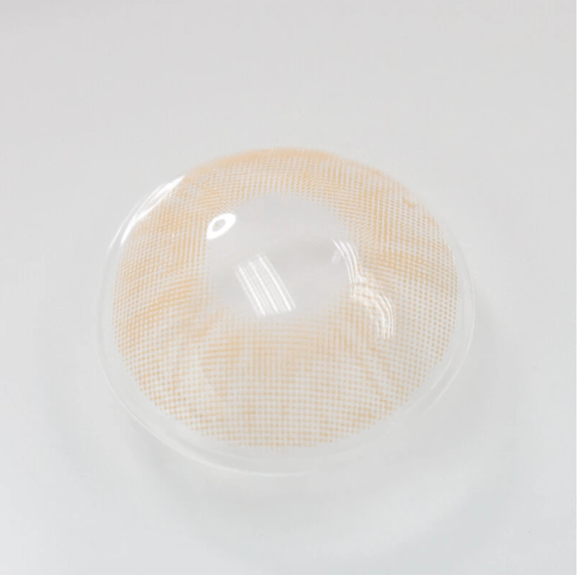 Lemon Cat Eye Khaki Coloured Contact Lenses - BEAUEYE (UK)