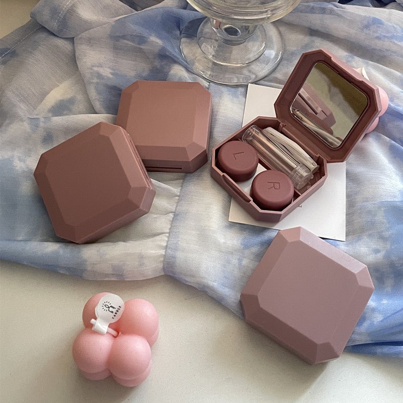Like Fish Ins Simple Colored Contact Lens Case - BEAUEYE (UK)