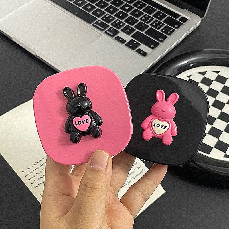 Love Bunny Colored Contact Lens Case Secondary image