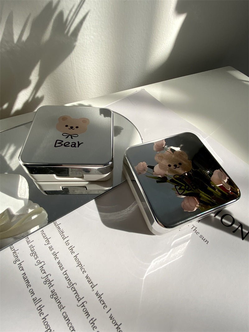 Lovely Bear Colored Contact Lens Case - BEAUEYE (UK)