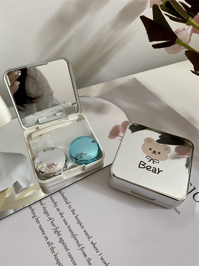 Lovely Bear Colored Contact Lens Case - BEAUEYE (UK)