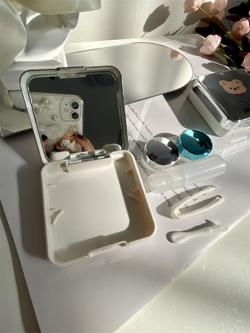 Lovely Bear Colored Contact Lens Case - BEAUEYE (UK)