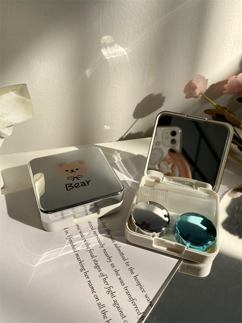 Lovely Bear Colored Contact Lens Case - BEAUEYE (UK)