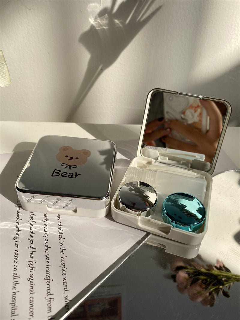 Lovely Bear Colored Contact Lens Case - BEAUEYE (UK)