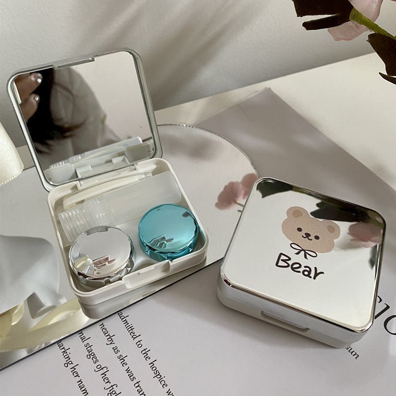Lovely Bear Colored Contact Lens Case - BEAUEYE (UK)