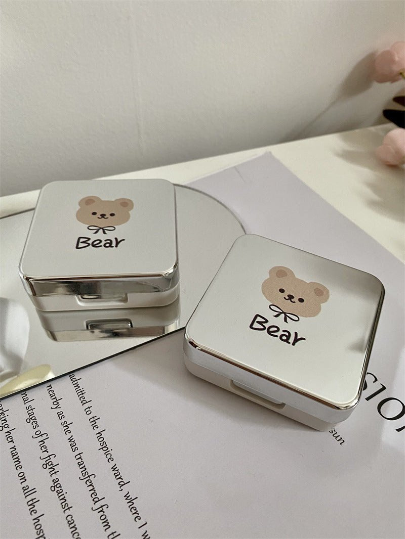 Lovely Bear Colored Contact Lens Case - BEAUEYE (UK)