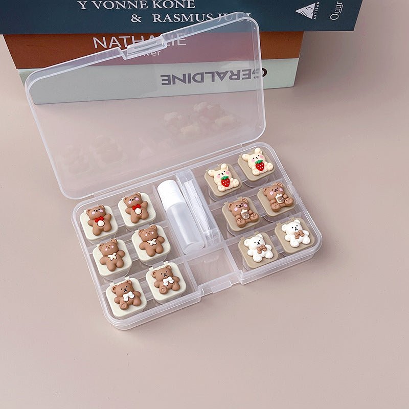 Lovely Colored Contact Lens Case Secondary image