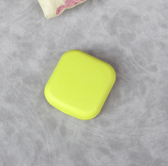 Lovely square portable Multicolor Colored Contact Lens Case - BEAUEYE (UK)