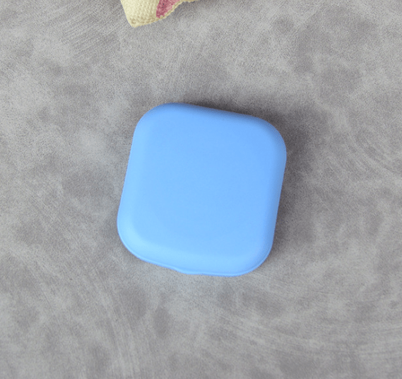 Lovely square portable Multicolor Colored Contact Lens Case - BEAUEYE (UK)