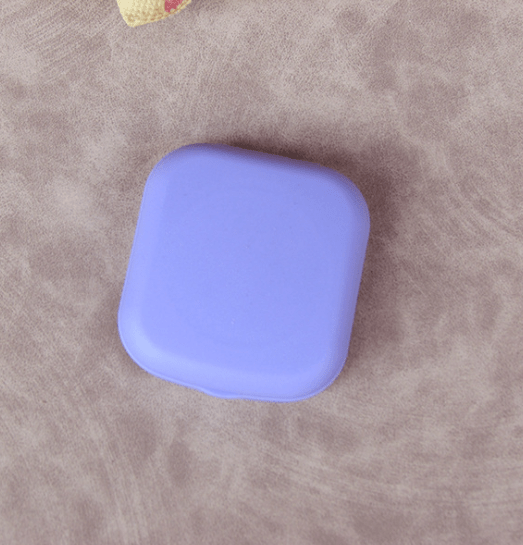 Lovely square portable Multicolor Colored Contact Lens Case - BEAUEYE (UK)