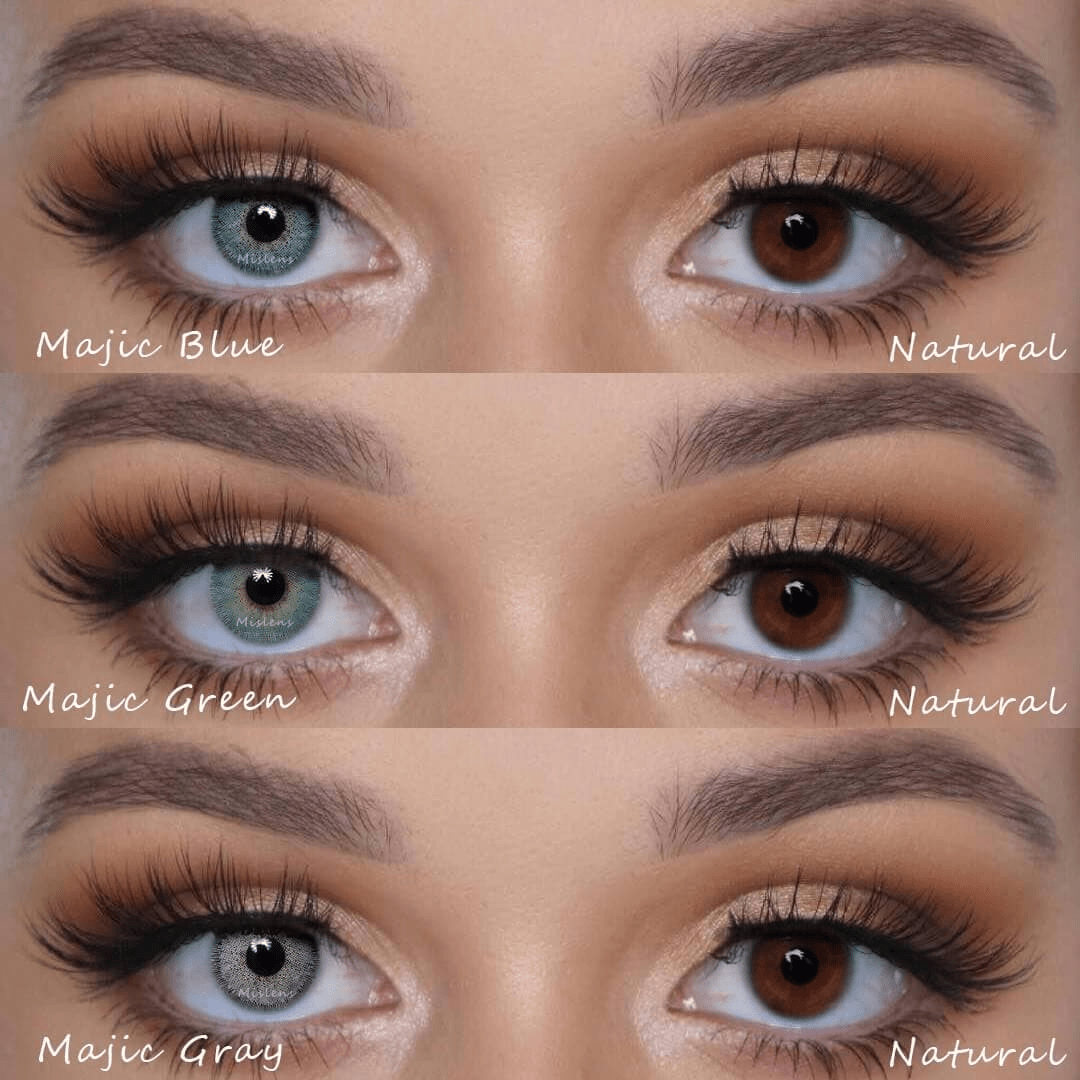 Magic Blue Coloured Contact Lenses - BEAUEYE (UK) Main image
