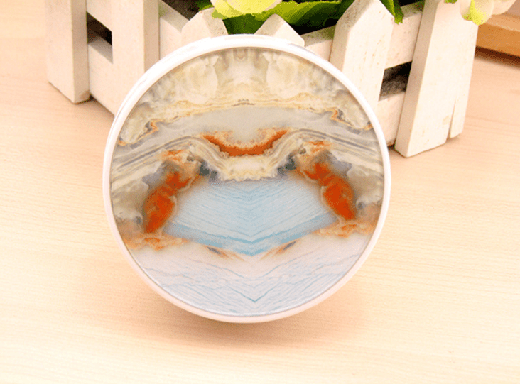 Marble Multicolor Colored Contact Lens Case - BEAUEYE (UK)