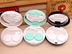 Marble Multicolor Colored Contact Lens Case - BEAUEYE (UK)