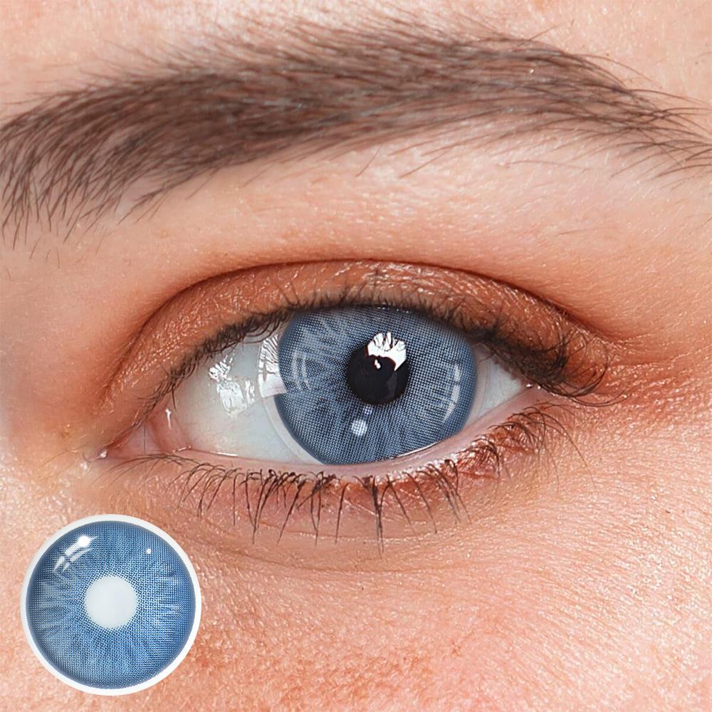 Mars Blue Coloured Contact Lenses - BEAUEYE (UK) Main image