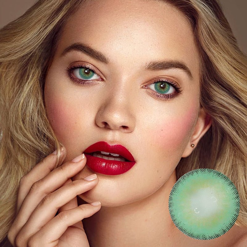 Matcha Green Coloured Contact Lenses - BEAUEYE (UK)