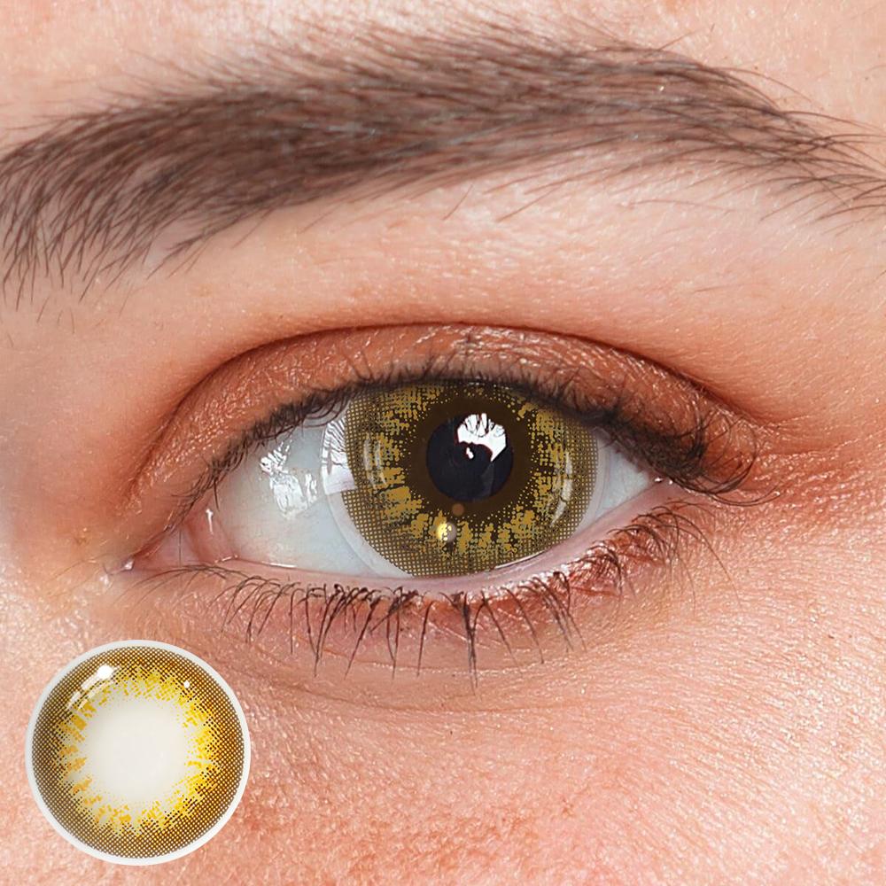 Mermaid Light Brown Coloured Contact Lenses - BEAUEYE (UK) Main image