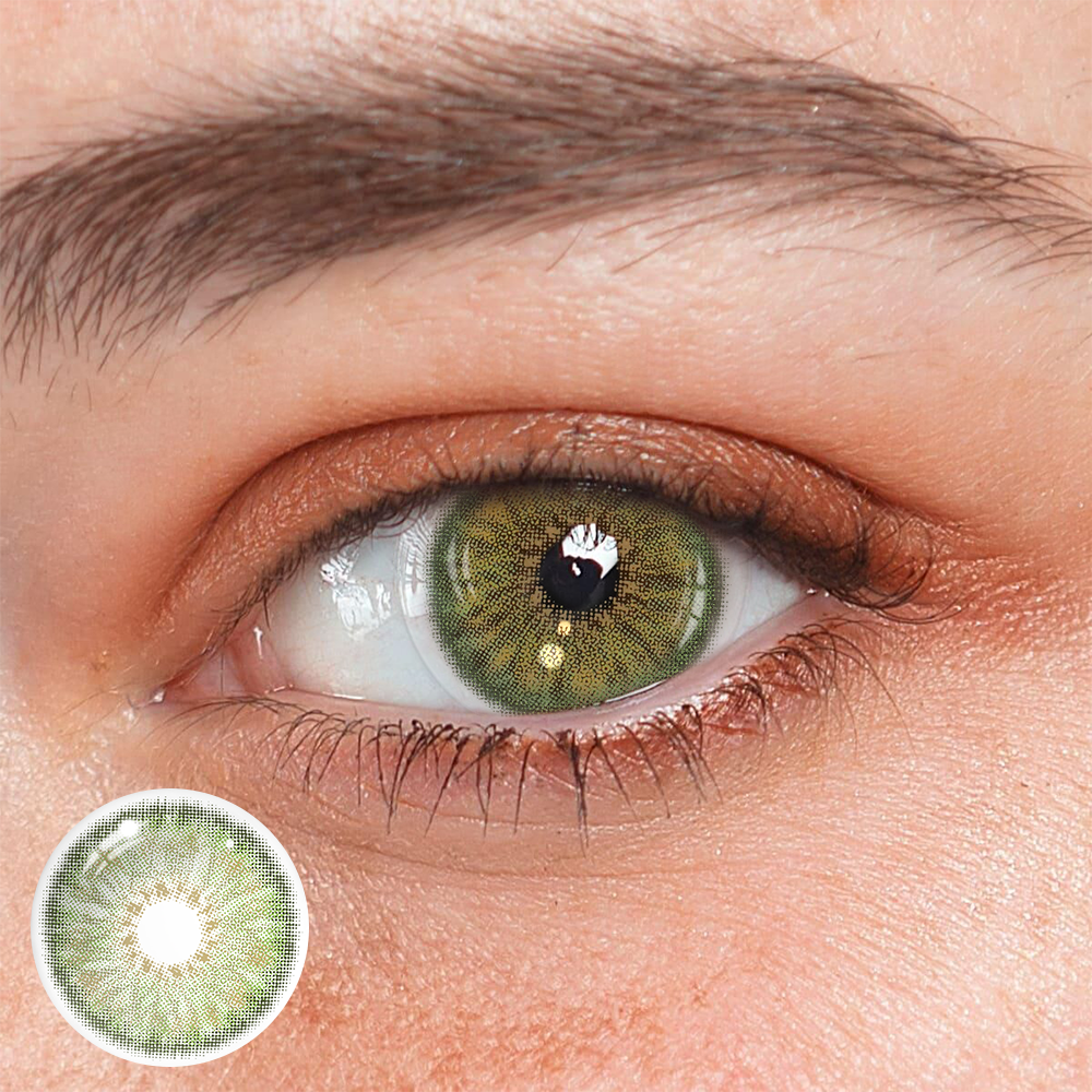 Cyrene Matcha Green Coloured Contact Lenses Main image