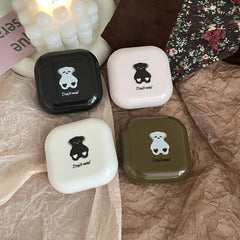 Milk Tea Bear Colored Contact Lens Case - BEAUEYE (UK)