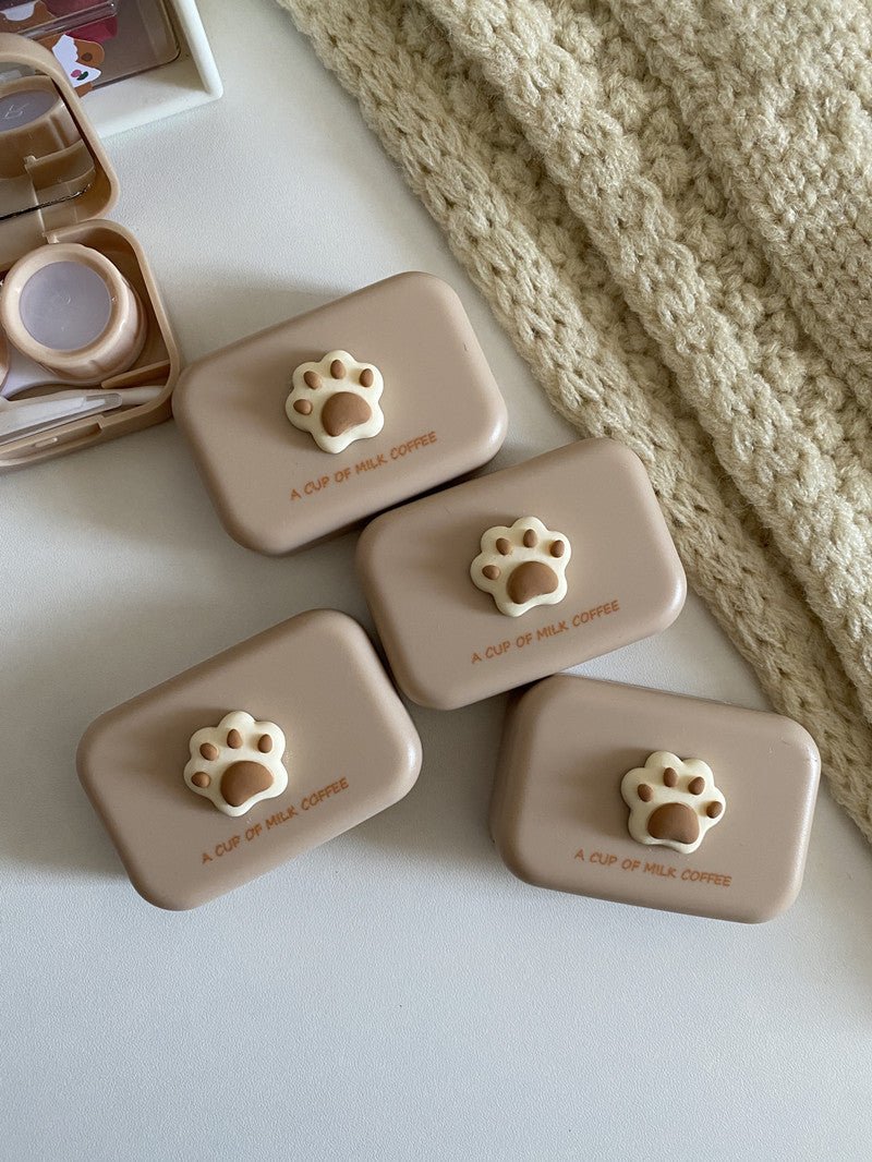 Milktea Colored Contact Lens Case - BEAUEYE (UK)