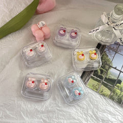Mini Rabbit Colored Contact Lens Case - BEAUEYE (UK)