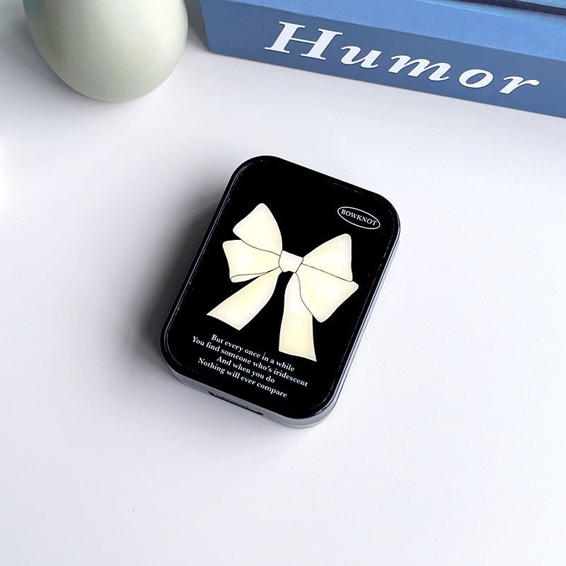 Minimalist Bowknot Colored Contact Lens Case - BEAUEYE (UK)