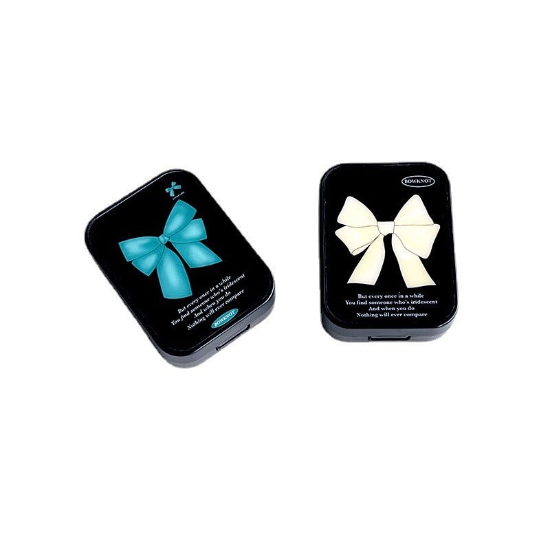 Minimalist Bowknot Colored Contact Lens Case - BEAUEYE (UK)