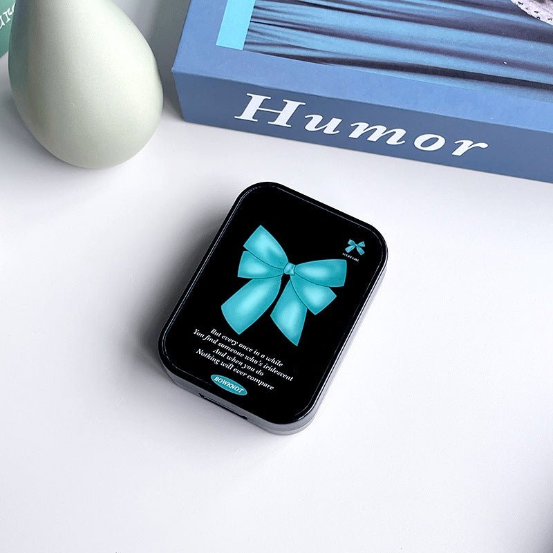 Minimalist Bowknot Colored Contact Lens Case - BEAUEYE (UK)