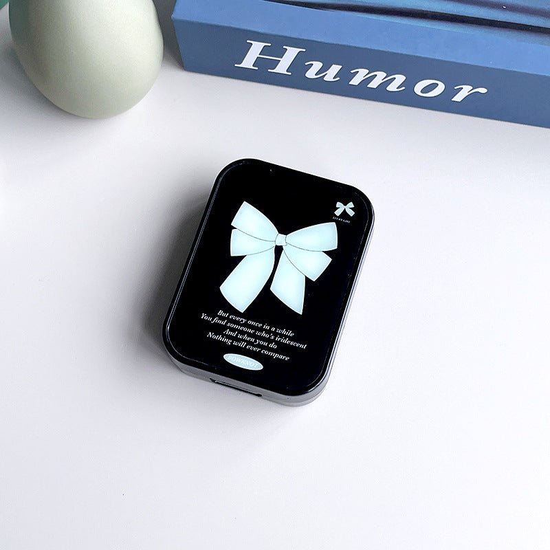 Minimalist Bowknot Colored Contact Lens Case - BEAUEYE (UK)