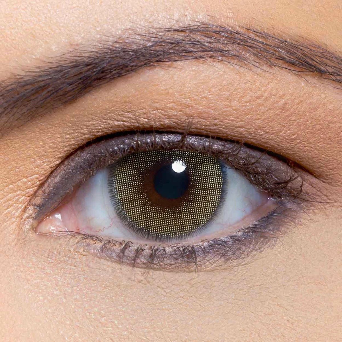 Natural Ambar Coloured Contact Lenses - BEAUEYE (UK) Main image