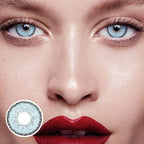 Natural Colors AZUL Blue Coloured Contact Lenses - BEAUEYE (UK)