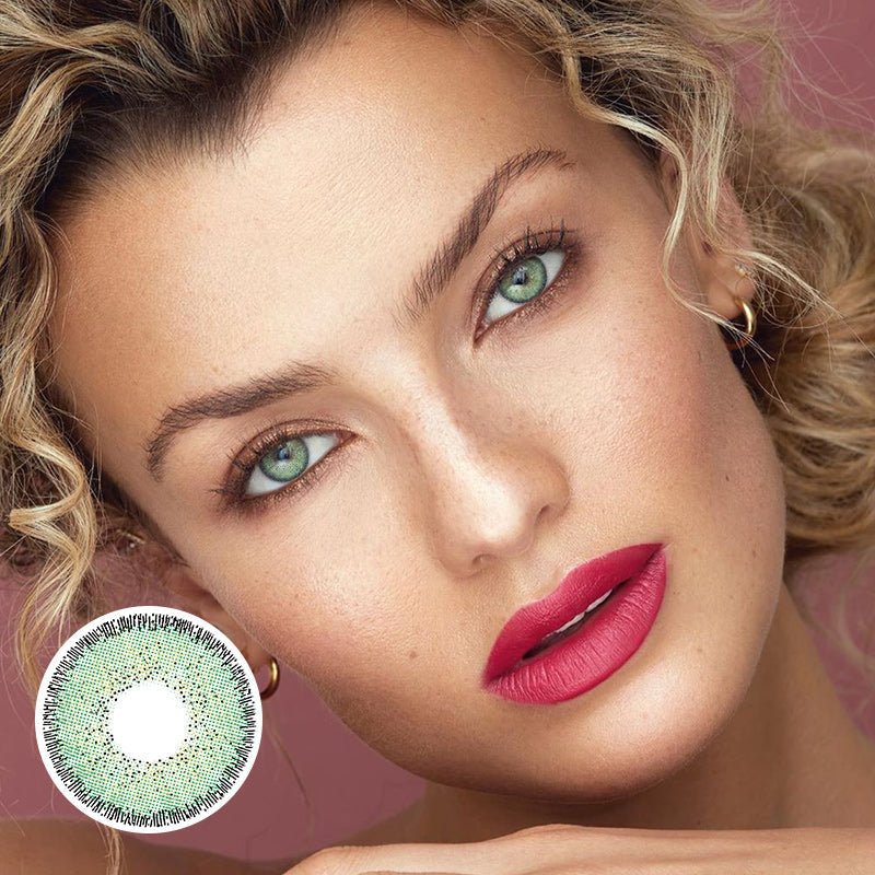 Natural Colors ESMERALDA Green Coloured Contact Lenses - BEAUEYE (UK) Main image