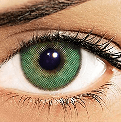 Natural Colors ESMERALDA Green Coloured Contact Lenses Secondary image