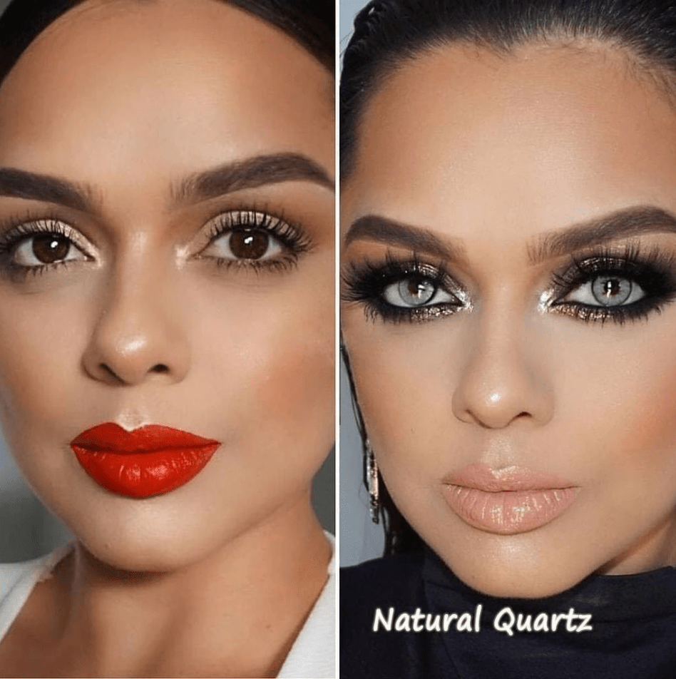 Natural Colors QUARTZO Gray Coloured Contact Lenses - BEAUEYE (UK) Main image