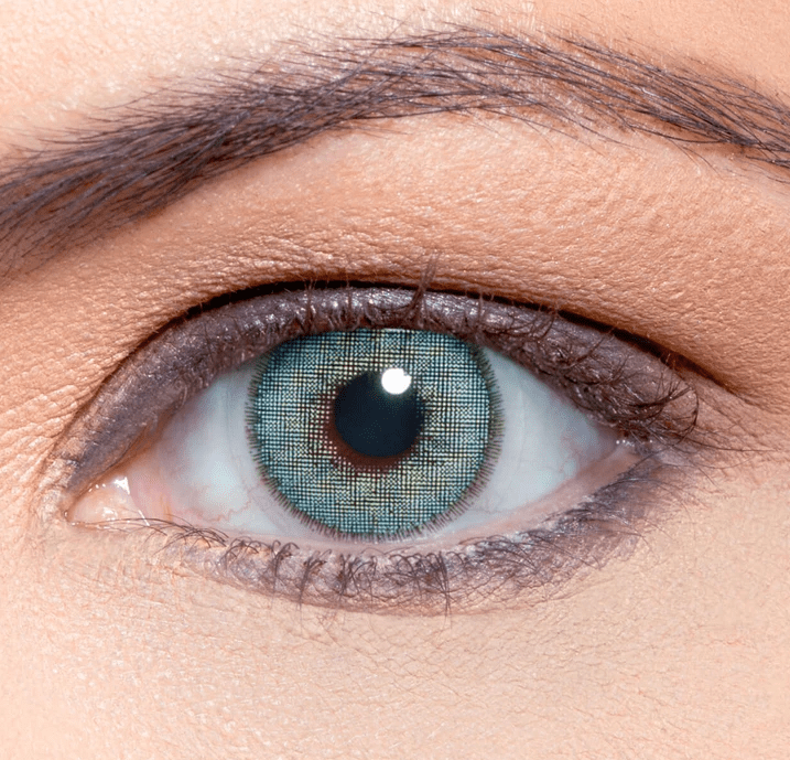 Natural Colors TOPAZIO Green Coloured Contact Lenses Secondary image