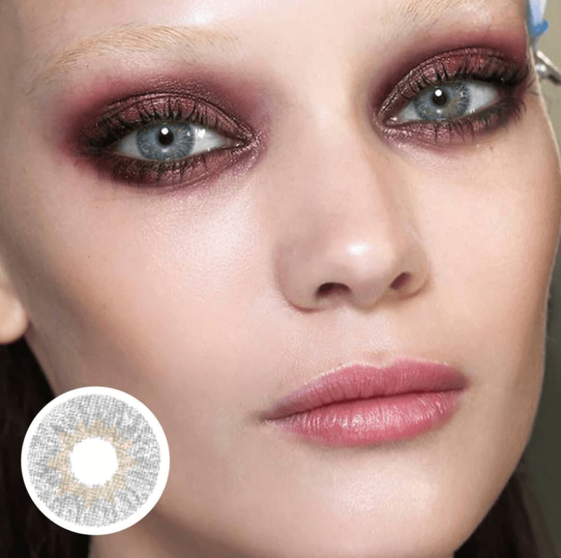 NATURAL GRAY Coloured Contact Lenses - BEAUEYE (UK) Main image