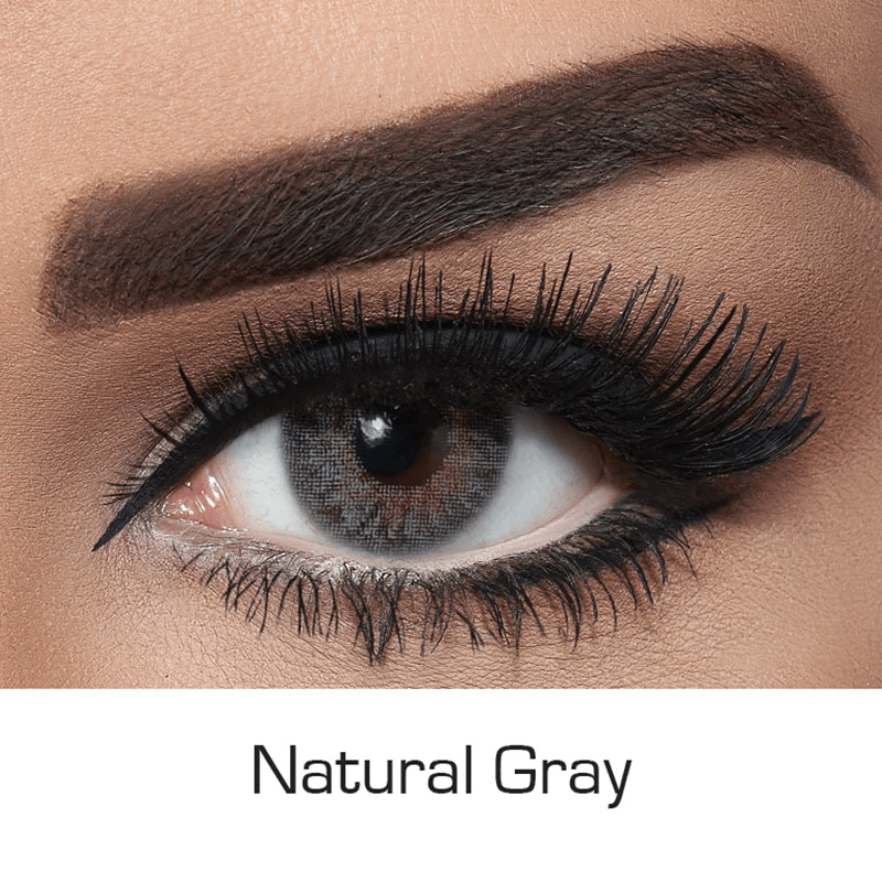 NATURAL GRAY Coloured Contact Lenses Secondary image