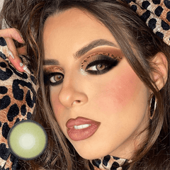 Neala Green Prescription Coloured Contact Lenses - BEAUEYE (UK)