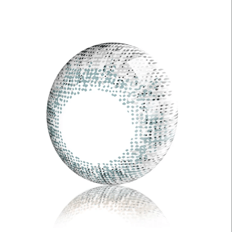New 3-Tone S-Gray Coloured Contact Lenses Secondary image