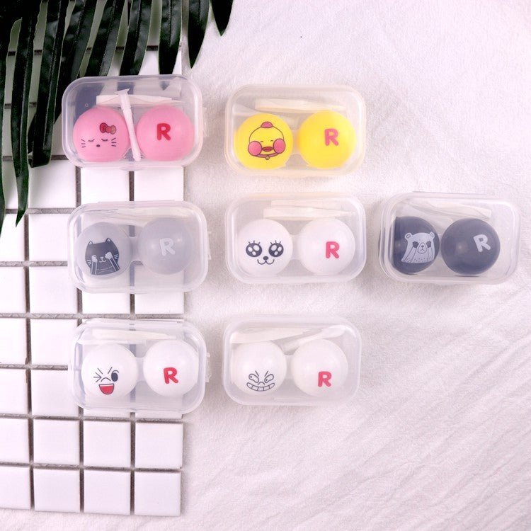 New Cartoons Colored Contact Lens Case - BEAUEYE (UK)