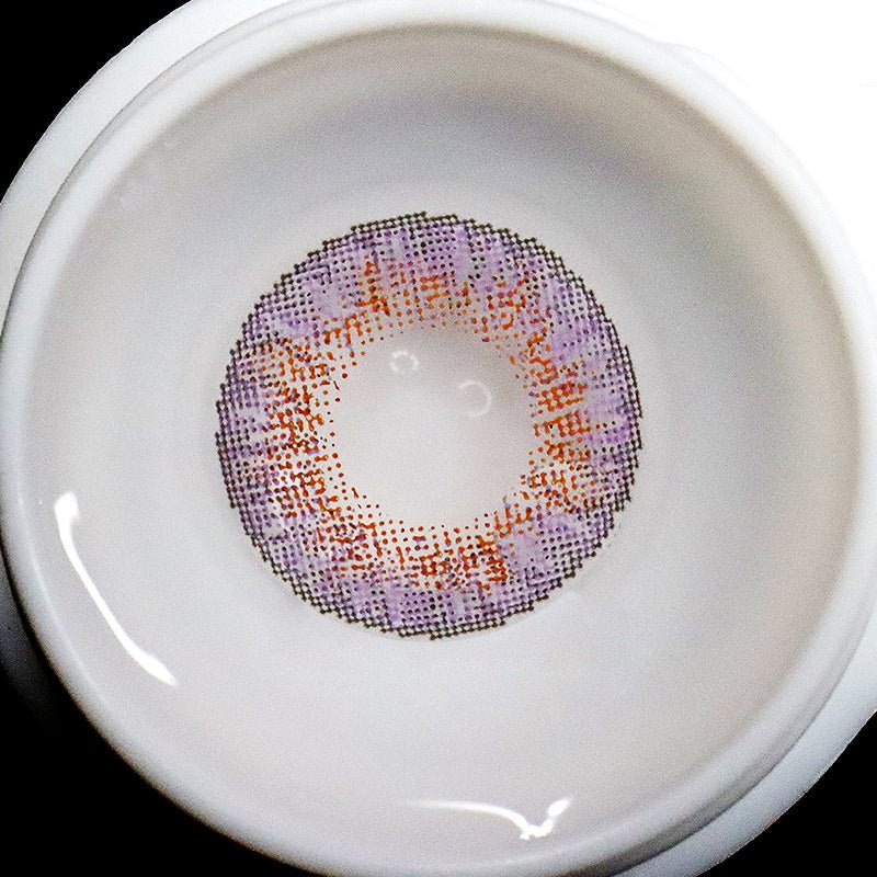 Niesha Purple Coloured Contact Lenses - BEAUEYE (UK)
