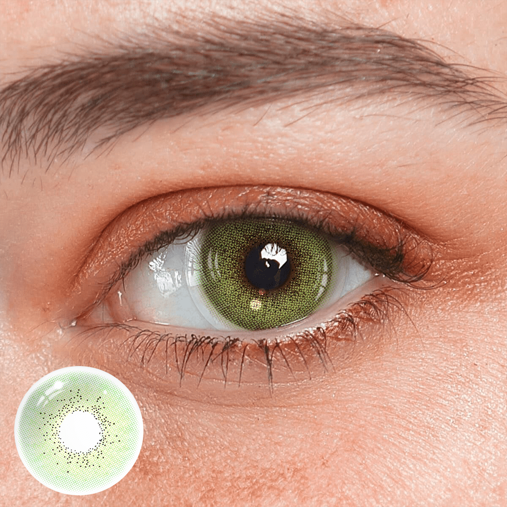 Ocean Green Prescription Coloured Contact Lenses - BEAUEYE (UK) Main image